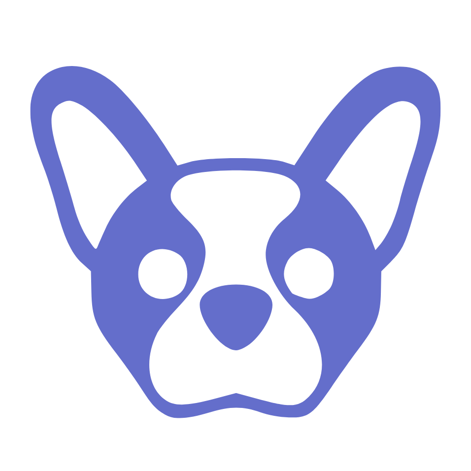 Logotipo de Wufis: plataforma pet friendly que conecta dueños de mascotas con cuidadores.